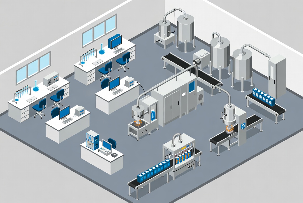 OEM ODM Supplement Manufacturing Workflow