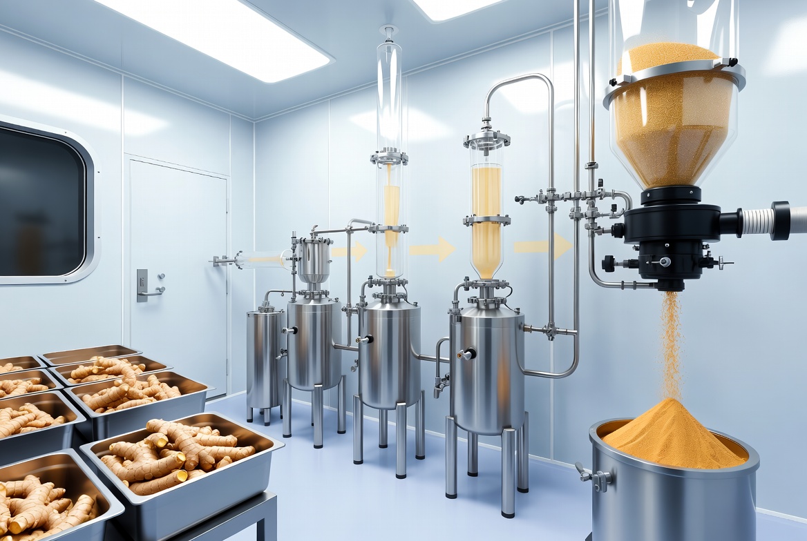 Black Ginger Extraction Process