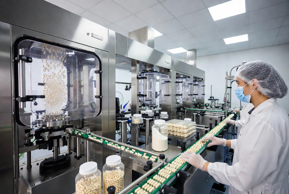 Capsule Production Line Overview