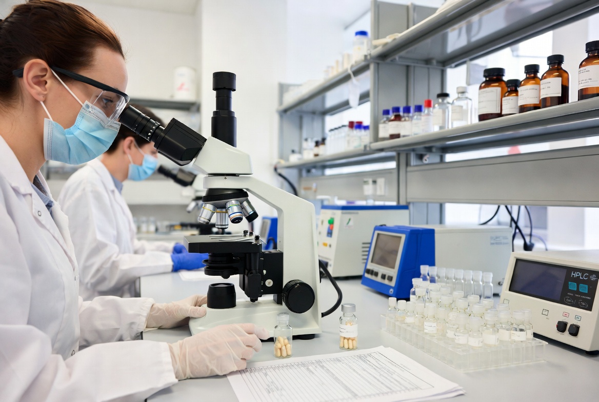 Quality Control Laboratory For Capsules