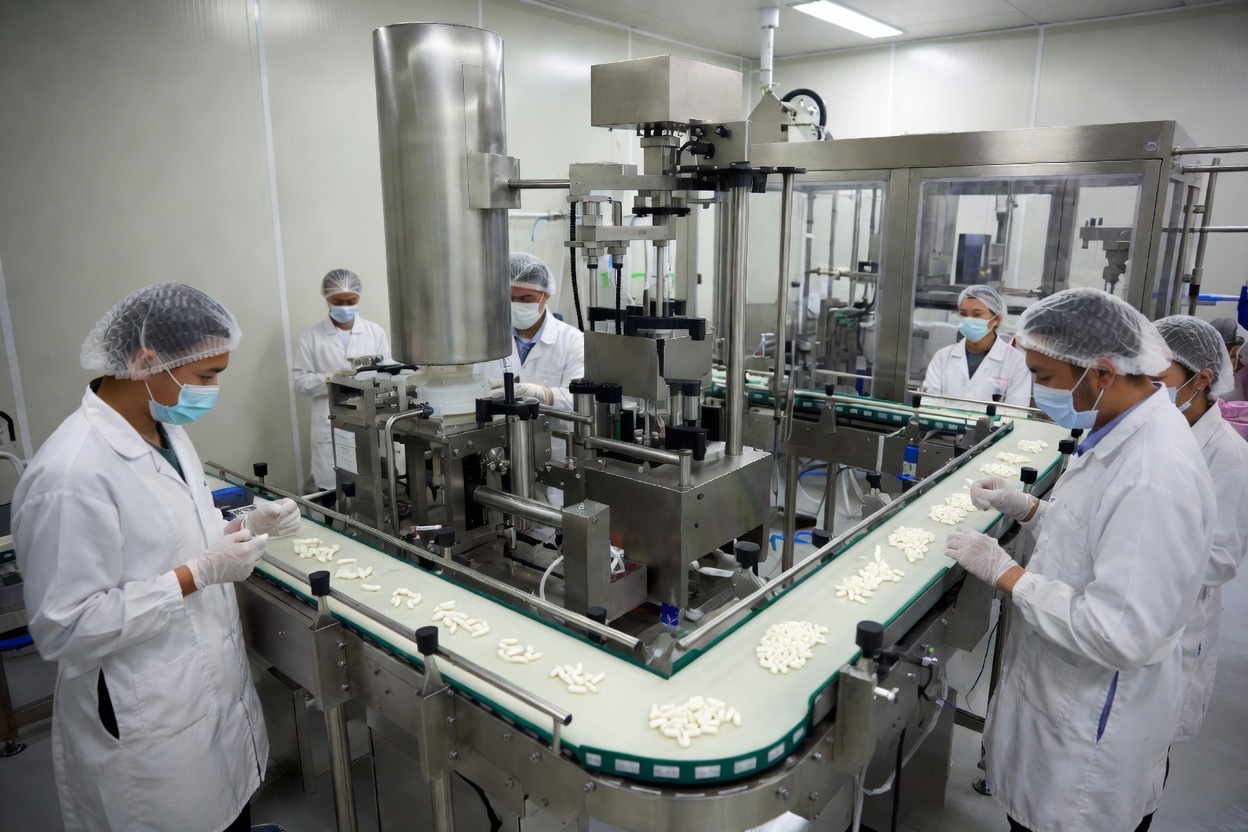 Vitamin D Manufacturing Line