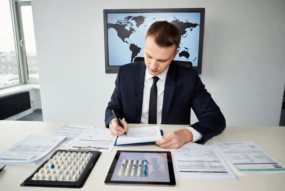 Procurement Manager Comparing Capsule Suppliers