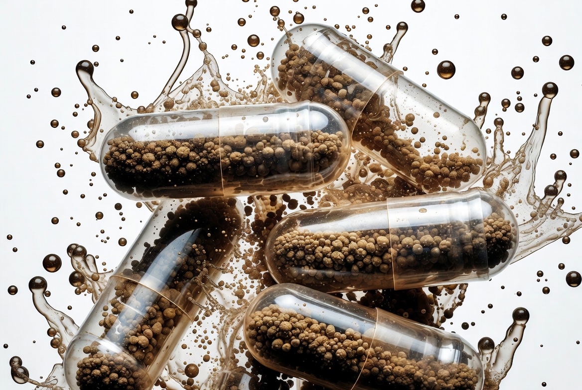 Herbal Extract Particle View