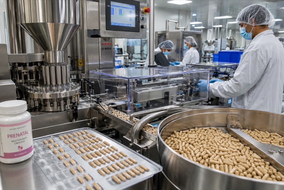 Modern Prenatal Capsule Production